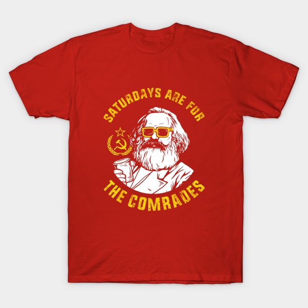 Saturdays Are For The Comrades T-Shirt by dumbshirts